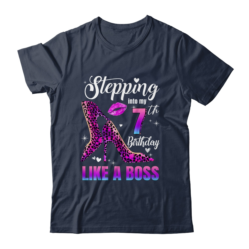 7 And Fabulous High Heels Stepping Into My 7th Birthday Shirt & Tank Top | siriusteestore