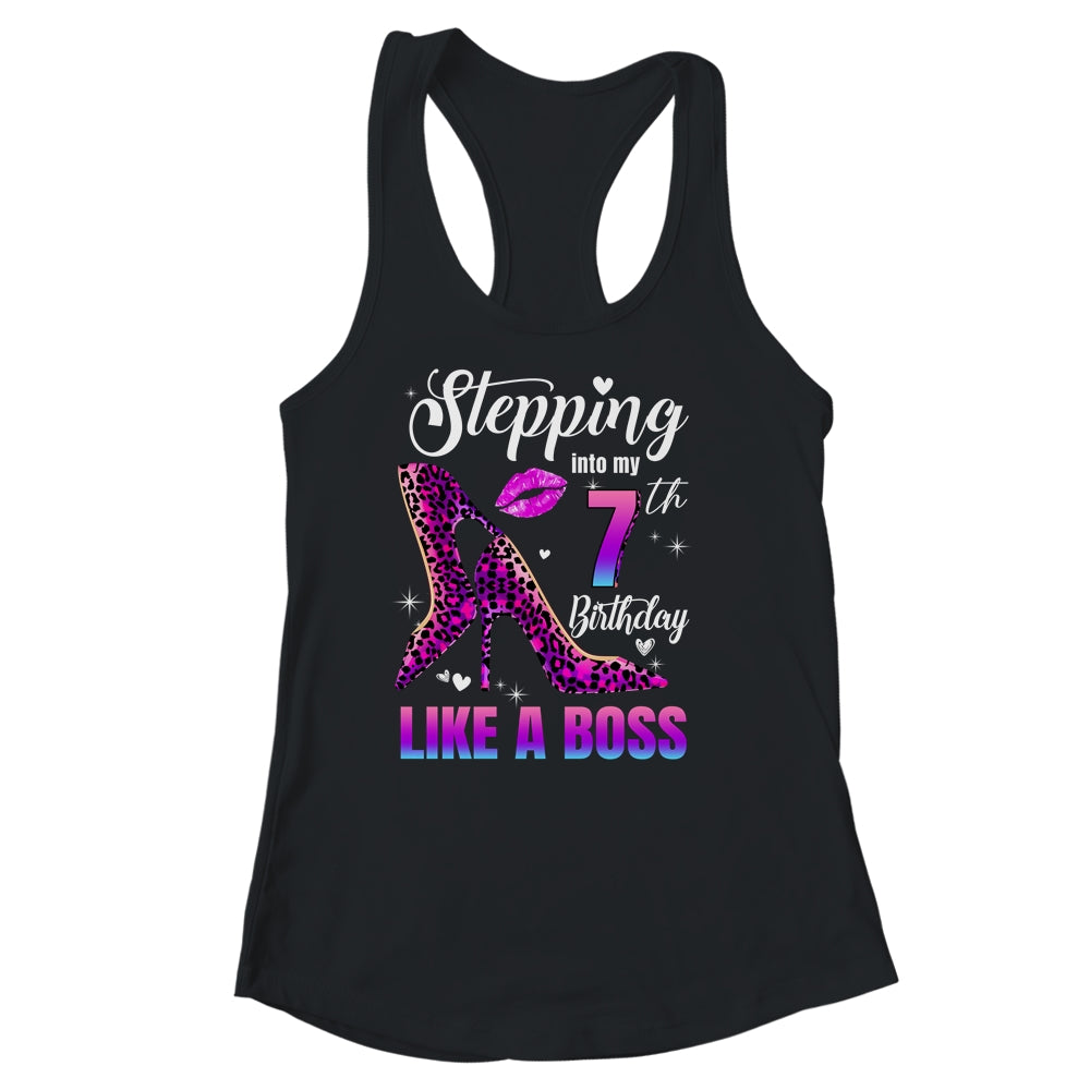 7 And Fabulous High Heels Stepping Into My 7th Birthday Shirt & Tank Top | siriusteestore