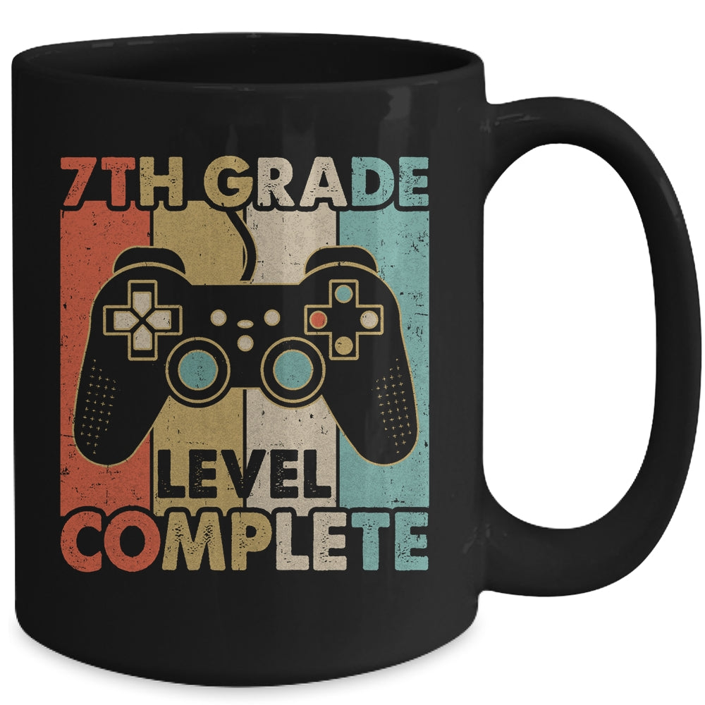 7th Grade Graduation Level Complete Video Games Boy Kids Mug | siriusteestore