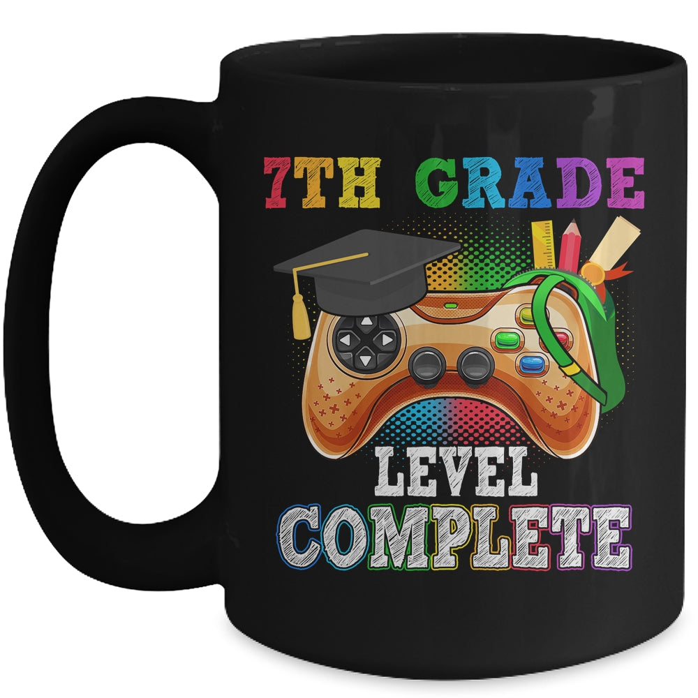 7th Grade Level Complete Last Day Of School Graduation Mug | siriusteestore