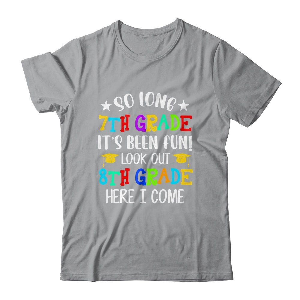 7th Graduation 8th Here I Come Class of 2022 Shirt & Hoodie | siriusteestore