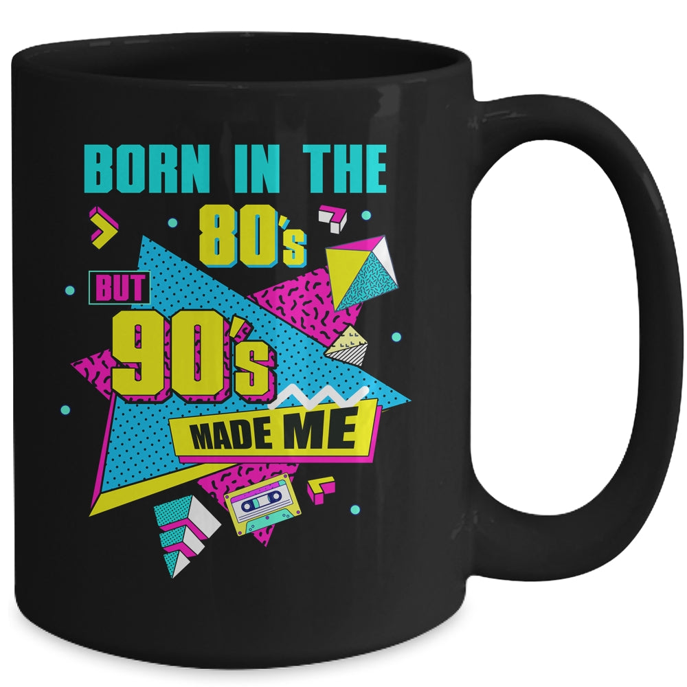 80's Baby 90's Made Me Retro 1980s 1990s Halloween Party Mug | siriusteestore