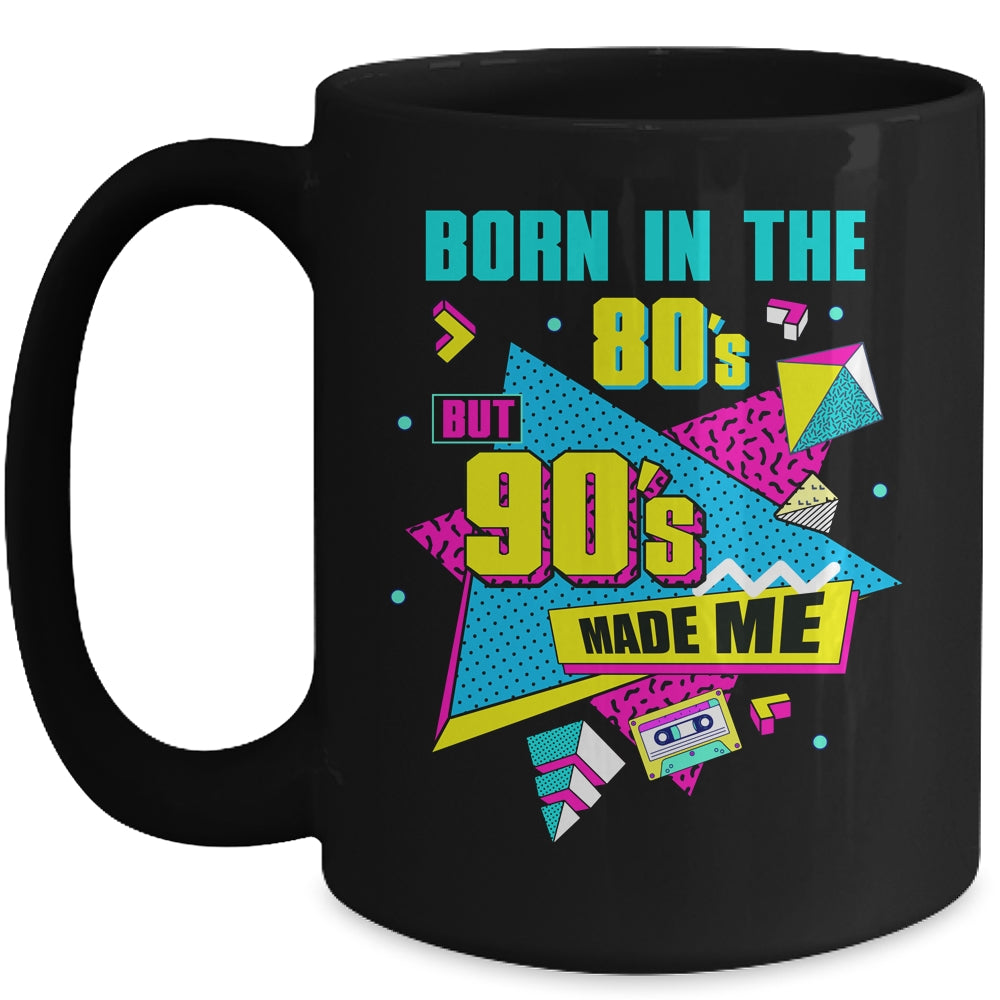 80's Baby 90's Made Me Retro 1980s 1990s Halloween Party Mug | siriusteestore