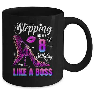 8 And Fabulous High Heels Stepping Into My 8th Birthday Mug | siriusteestore