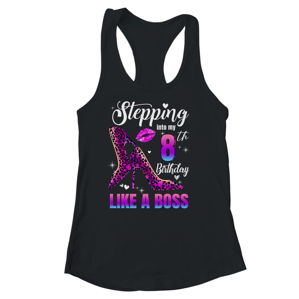 8 And Fabulous High Heels Stepping Into My 8th Birthday Shirt & Tank Top | siriusteestore