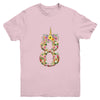 8th Birthday Girl 8 Years Old Awesome Unicorn Flower Youth Shirt | siriusteestore