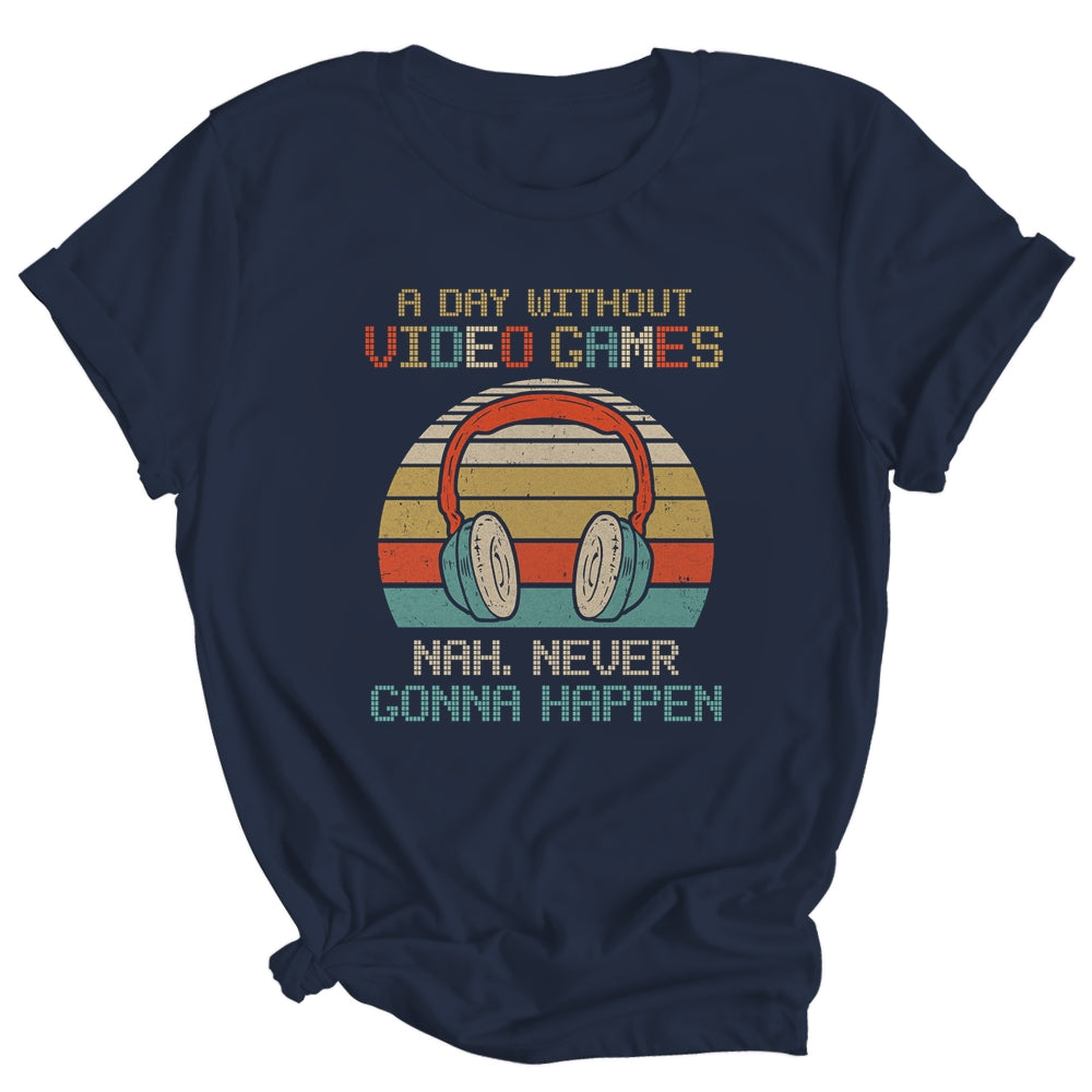 A Day Without Video Games Gamer Teenagers Funny Gaming Shirt & Hoodie | siriusteestore