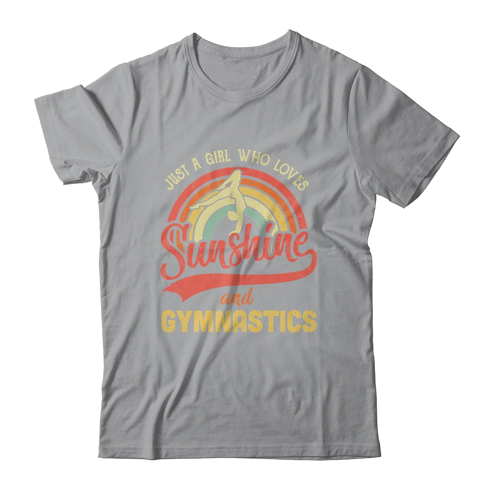 A Girl Who Loves Sunshine And Gymnastics Shirt & Tank Top | siriusteestore