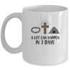 A Lot Can Happen In 3 Days Christians Bibles Easter Day Mug | siriusteestore