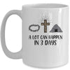 A Lot Can Happen In 3 Days Christians Bibles Easter Day Mug | siriusteestore