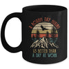 A Rough Day Hiking Is Better Hiking Lover Nature Outdoor Mug | siriusteestore