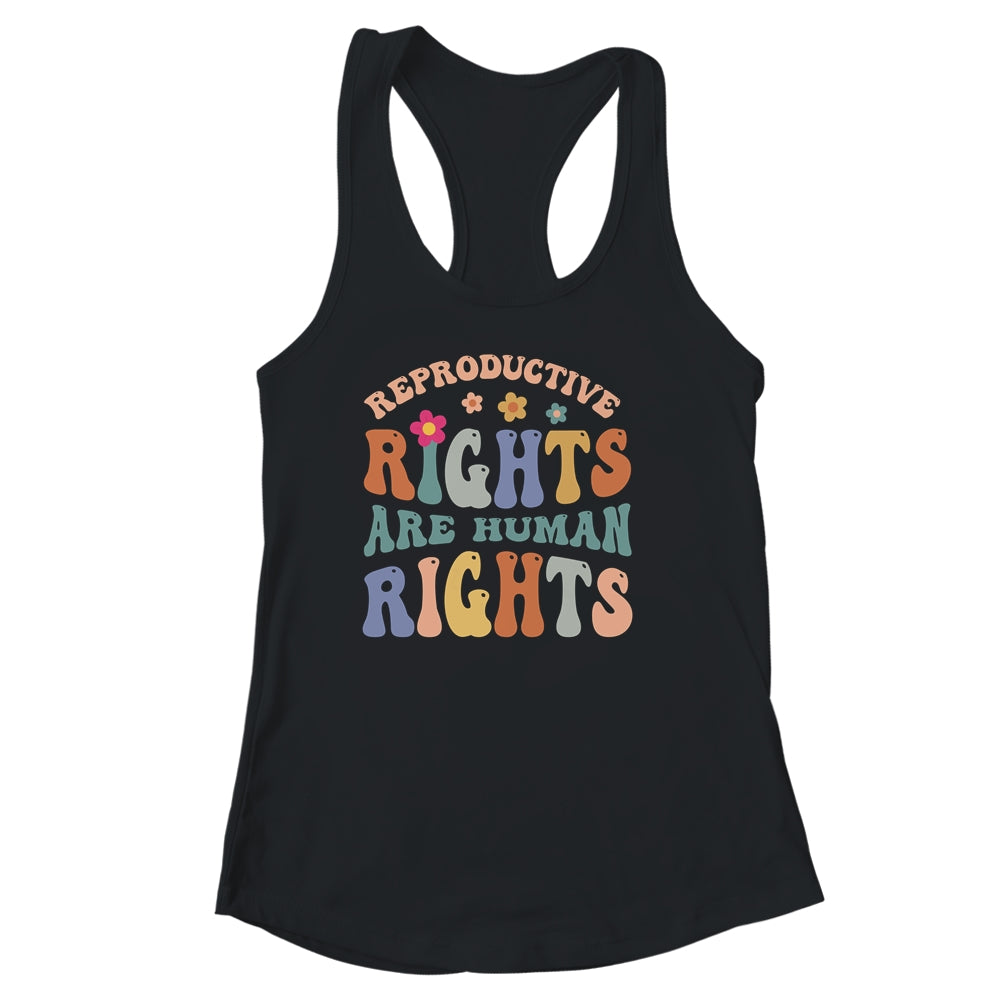 Aesthetic Reproductive Rights Are Human Rights Feminist Tie dye Shirt & Tank Top | siriusteestore