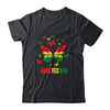 African American Freedom Black Pride Juneteenth Butterfly Shirt & Tank Top | siriusteestore