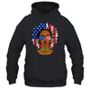 Afro Sunflower African American 4th Of July Melanin Shirt & Tank Top | siriusteestore