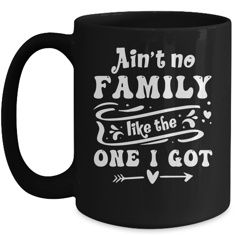Aint No Family Like The One I Got Funny Family Reunion Mug | siriusteestore