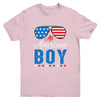 All American Boy 4th Of July Boy Kids Teens Sunglasses Youth Shirt | siriusteestore