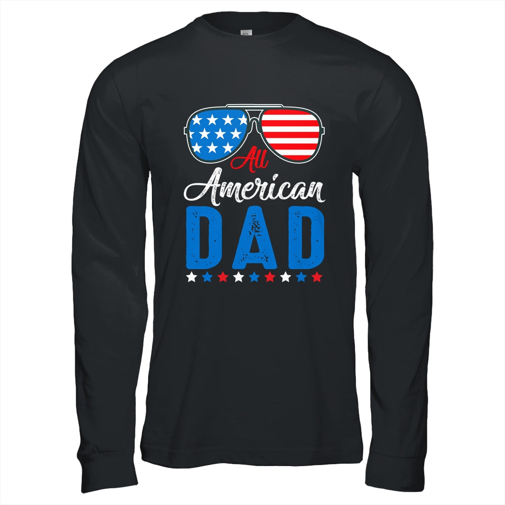 All American Dad 4th of July Independence Men Daddy Shirt & Hoodie | siriusteestore