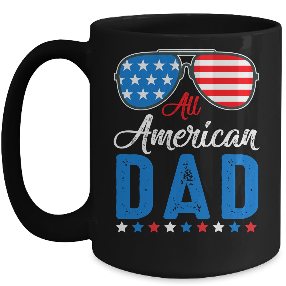 All American Dad 4th of July Independence Men Daddy Mug | siriusteestore