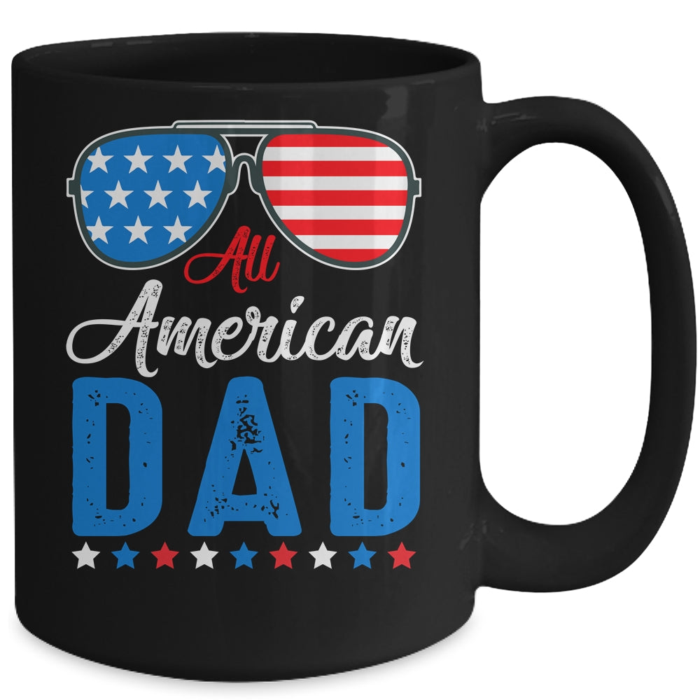 All American Dad 4th of July Independence Men Daddy Mug | siriusteestore