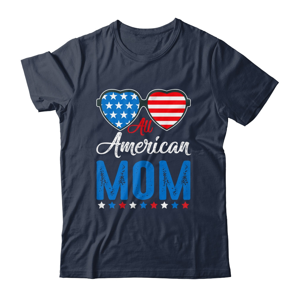 All American Mom 4th of July Independence Women Mommy Shirt & Hoodie | siriusteestore