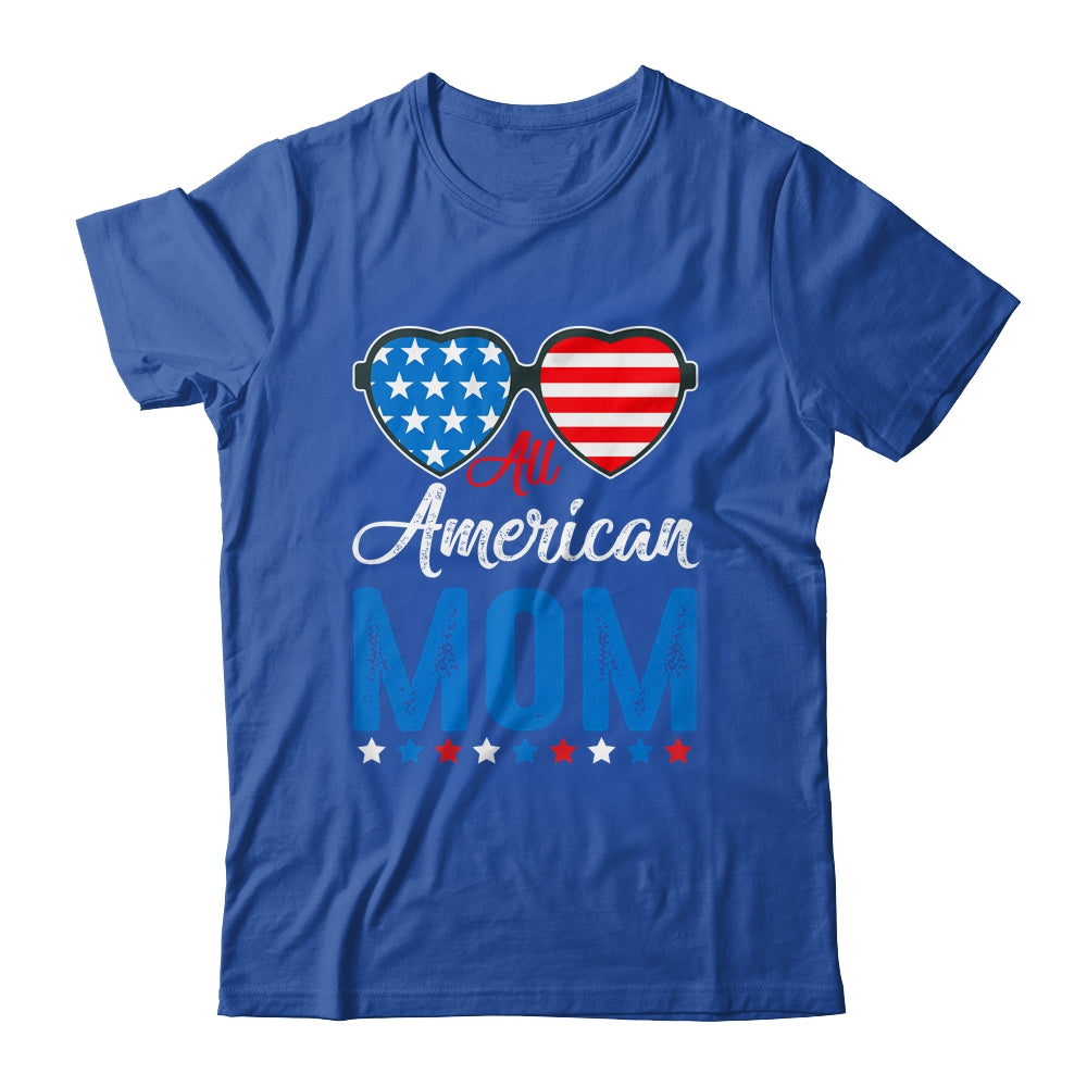 All American Mom 4th of July Independence Women Mommy Shirt & Hoodie | siriusteestore