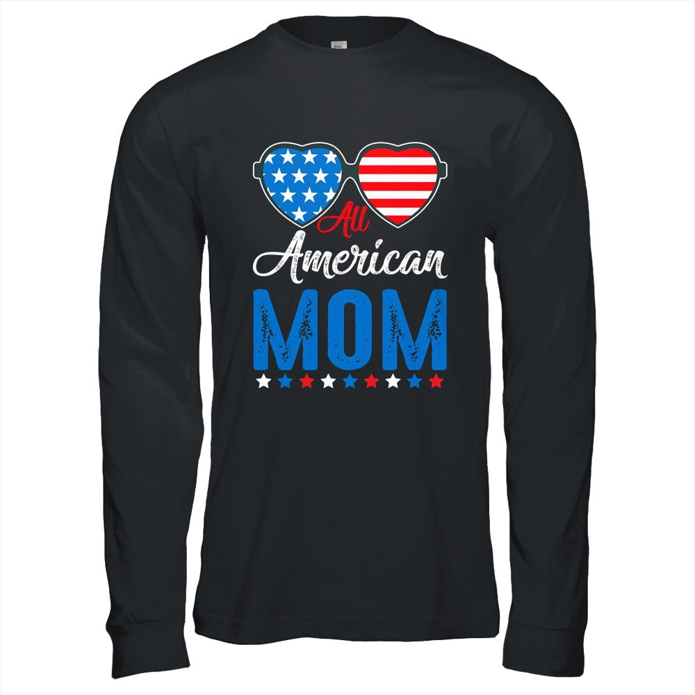 All American Mom 4th of July Independence Women Mommy Shirt & Hoodie | siriusteestore