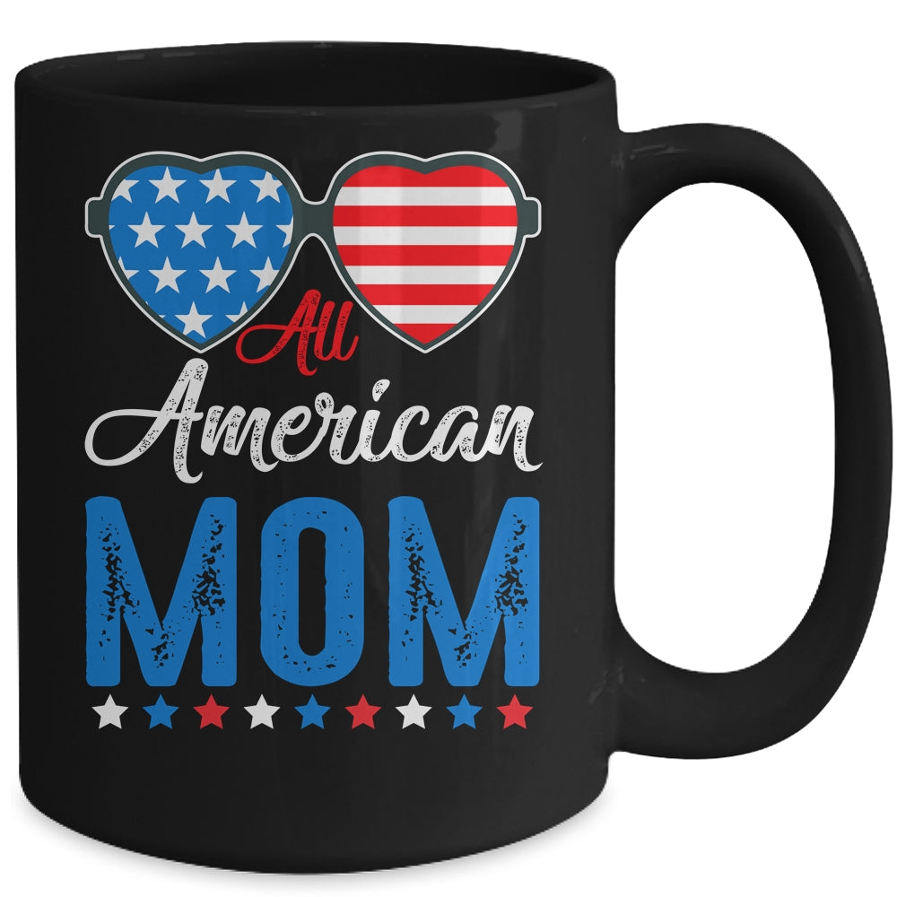 All American Mom 4th of July Independence Women Mommy Mug | siriusteestore