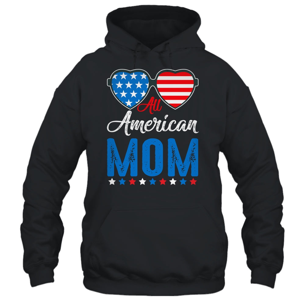 All American Mom 4th of July Independence Women Mommy Shirt & Hoodie | siriusteestore