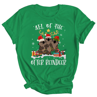 All Of The Otter Reindeer Deer Christmas Xmas Gift Shirt & Sweatshirt | siriusteestore