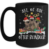 All Of The Otter Reindeer Deer Christmas Xmas Gift Mug | siriusteestore