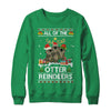 All Of The Otter Reindeer Ugly Christmas Sweater Gift Shirt & Sweatshirt | siriusteestore