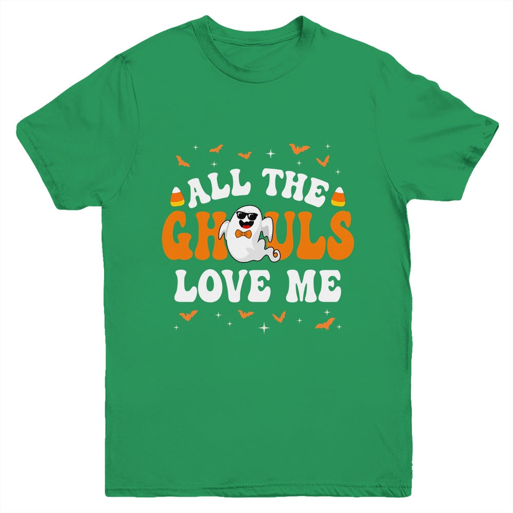 All The Ghouls Love Me Halloween Costume Boy Kids Youth Shirt | siriusteestore