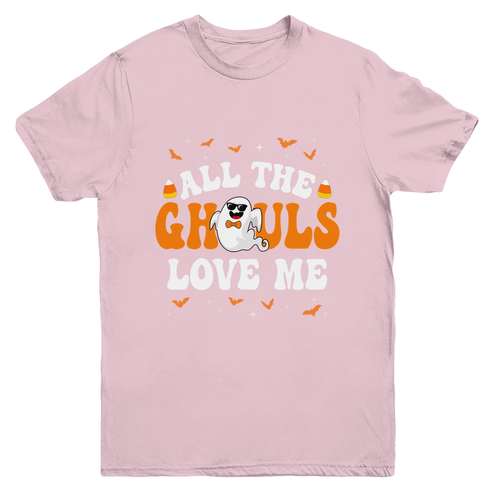 All The Ghouls Love Me Halloween Costume Boy Kids Youth Shirt | siriusteestore