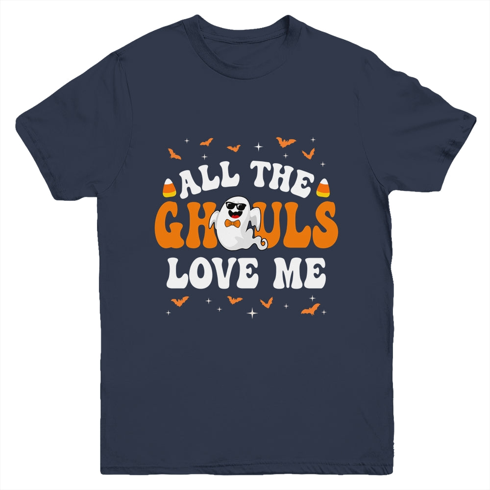 All The Ghouls Love Me Halloween Costume Boy Kids Youth Shirt | siriusteestore
