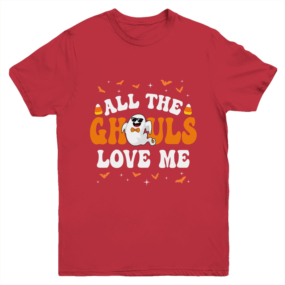 All The Ghouls Love Me Halloween Costume Boy Kids Youth Shirt | siriusteestore