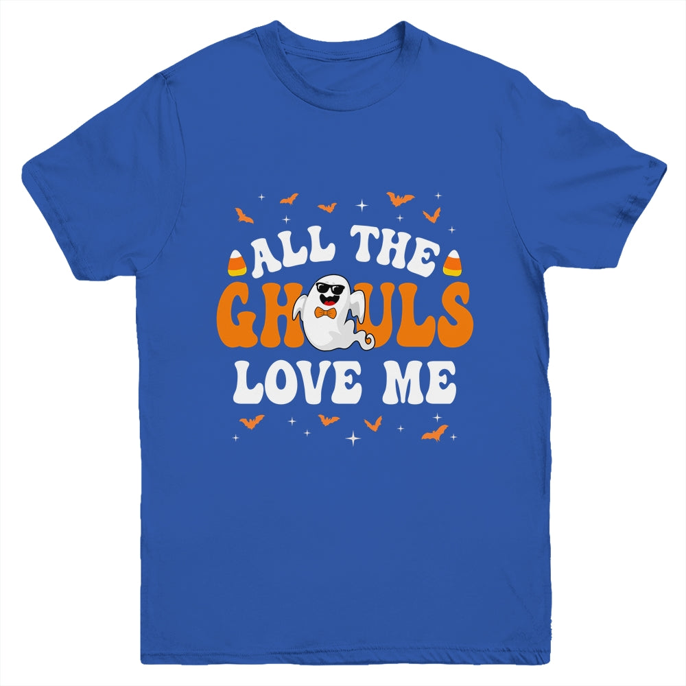 All The Ghouls Love Me Halloween Costume Boy Kids Youth Shirt | siriusteestore