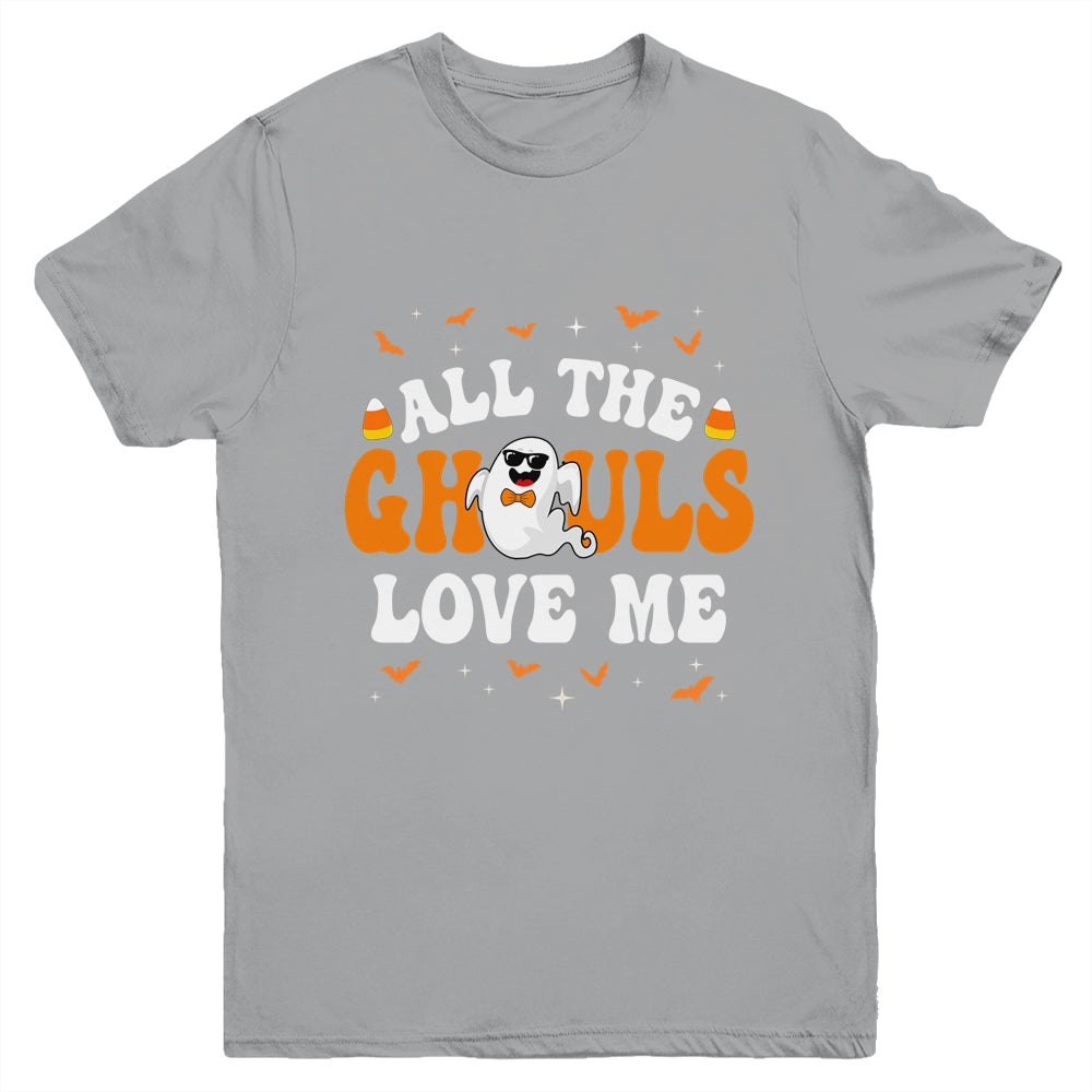 All The Ghouls Love Me Halloween Costume Boy Kids Youth Shirt | siriusteestore