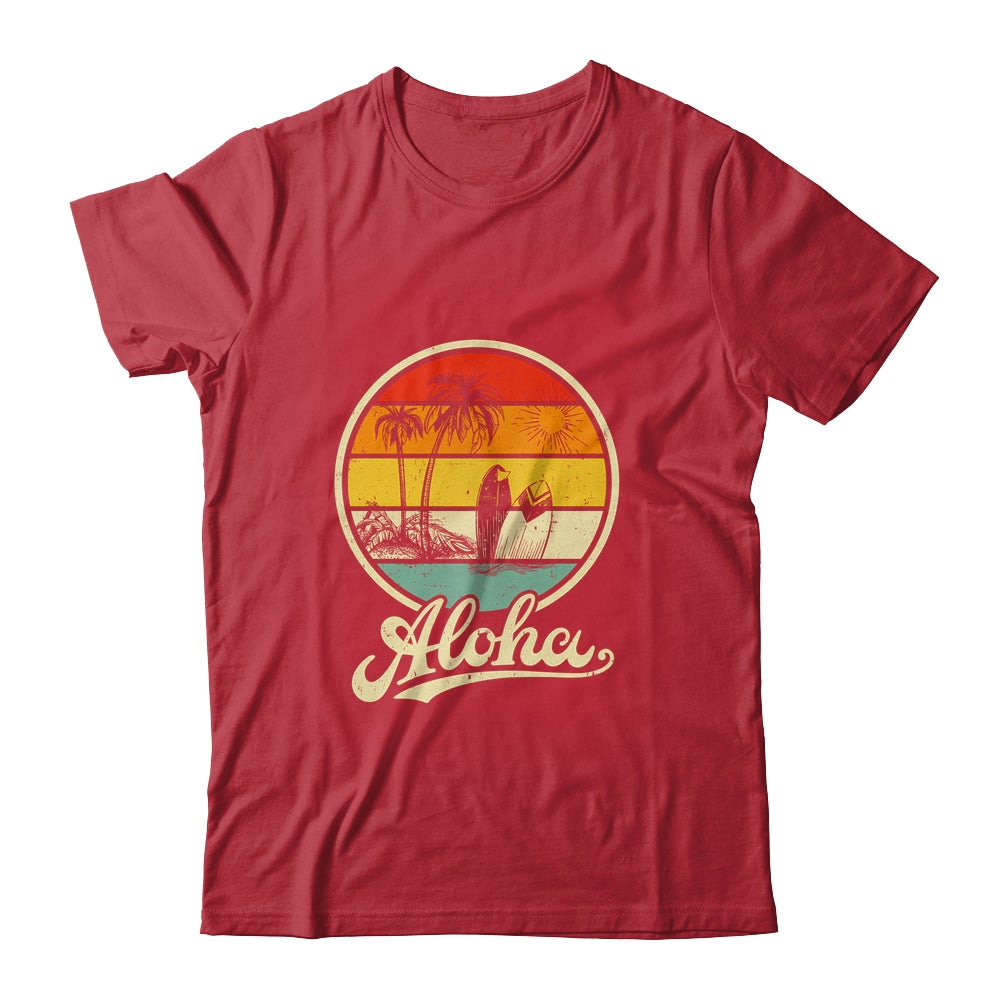 Aloha Hawaii Hawaiian For Boys Girls Palm Tree Surf Shirt & Tank Top | siriusteestore
