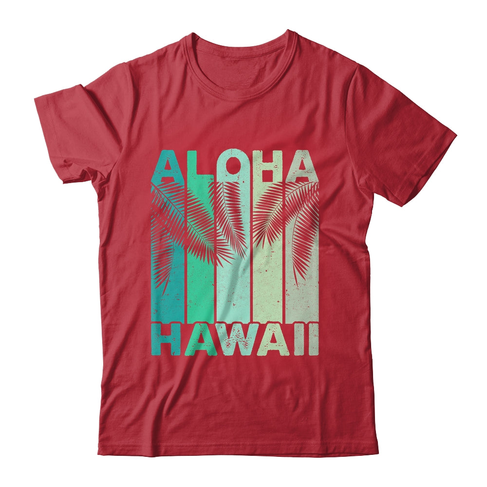 Aloha Hawaii Hawaiian Island Palm Beach Retro Shirt & Tank Top | siriusteestore