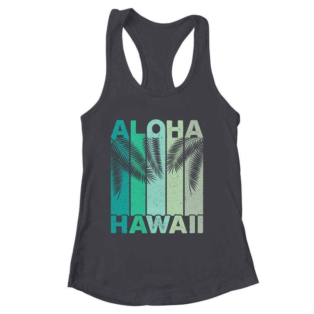 Aloha Hawaii Hawaiian Island Palm Beach Retro Shirt & Tank Top | siriusteestore