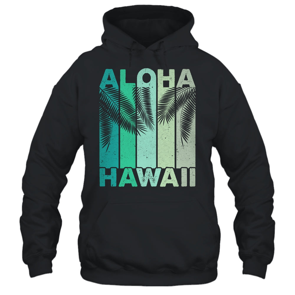 Aloha Hawaii Hawaiian Island Palm Beach Retro Shirt & Tank Top | siriusteestore