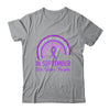 Alzheimer's Awareness In September We Wear Purple Rainbow Shirt & Hoodie | siriusteestore
