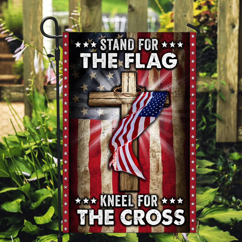 America Stand For The Flag Kneel For The Cross | siriusteestore