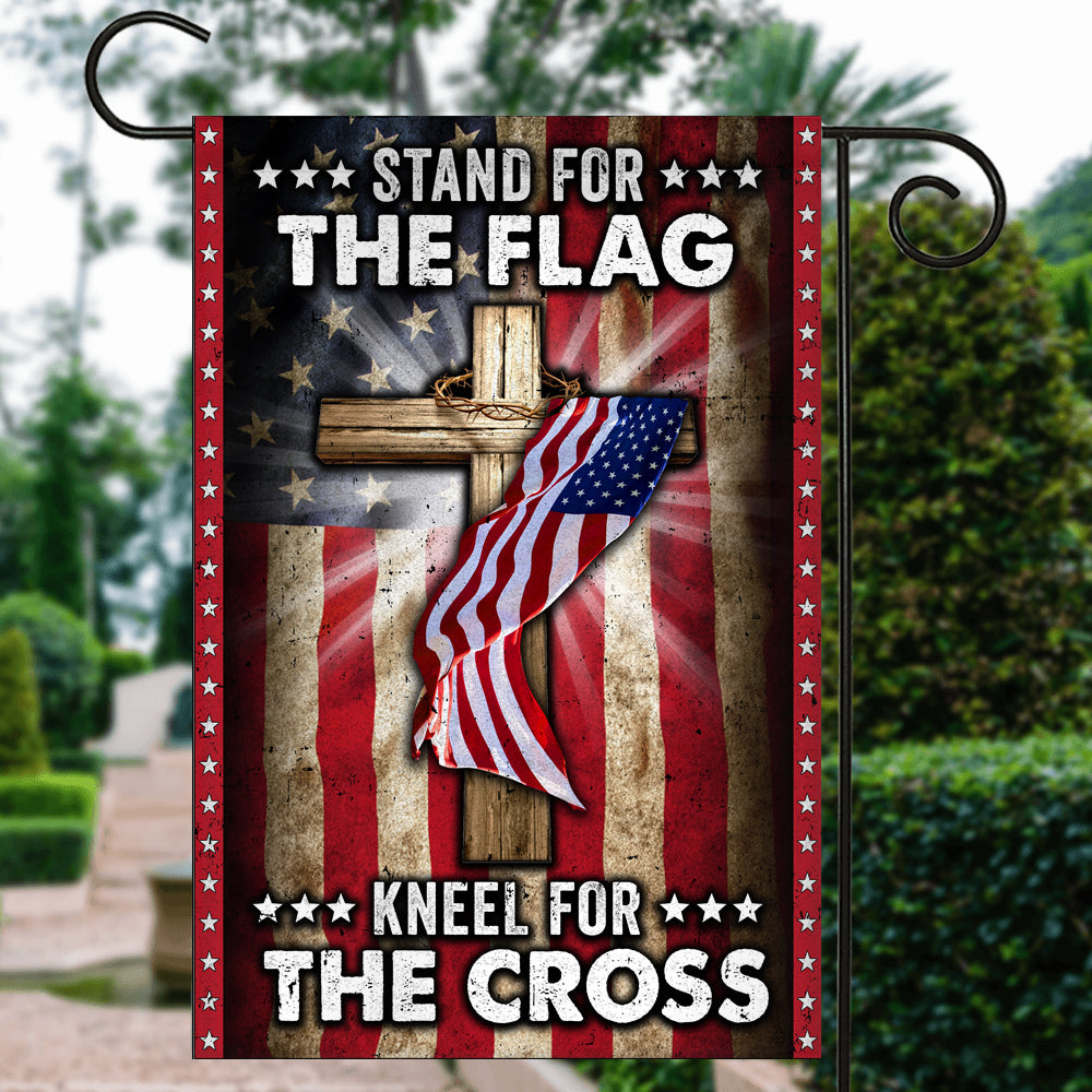 America Stand For The Flag Kneel For The Cross | siriusteestore
