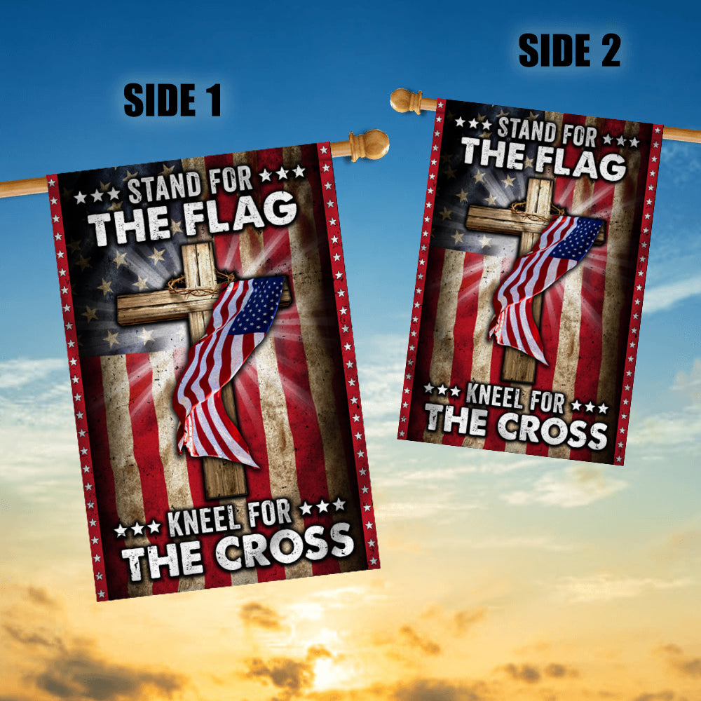 America Stand For The Flag Kneel For The Cross | siriusteestore