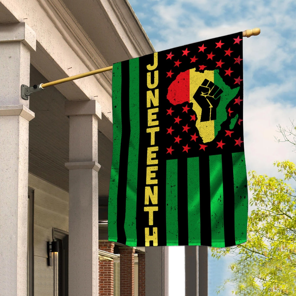 American Flags Juneteenth African American Garden Flag House Flag | siriusteestore