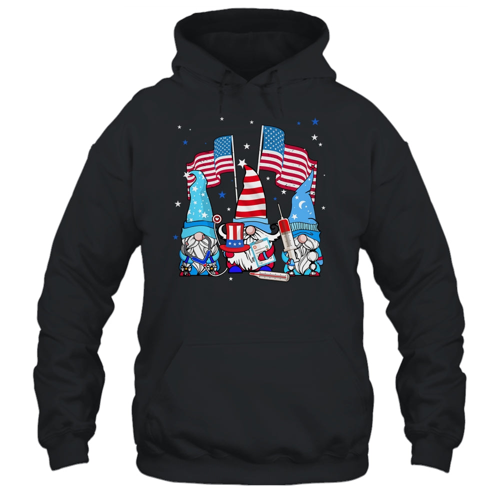 American Gnomes Nurse 4th Of July patriotic Women Shirt & Tank Top | siriusteestore