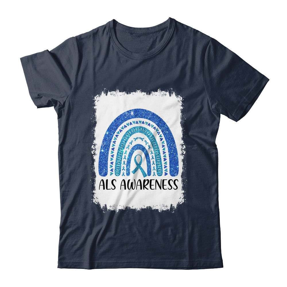 Amyotrophic Lateral Sclerosis Als Awareness Rainbow Shirt & Tank Top | siriusteestore