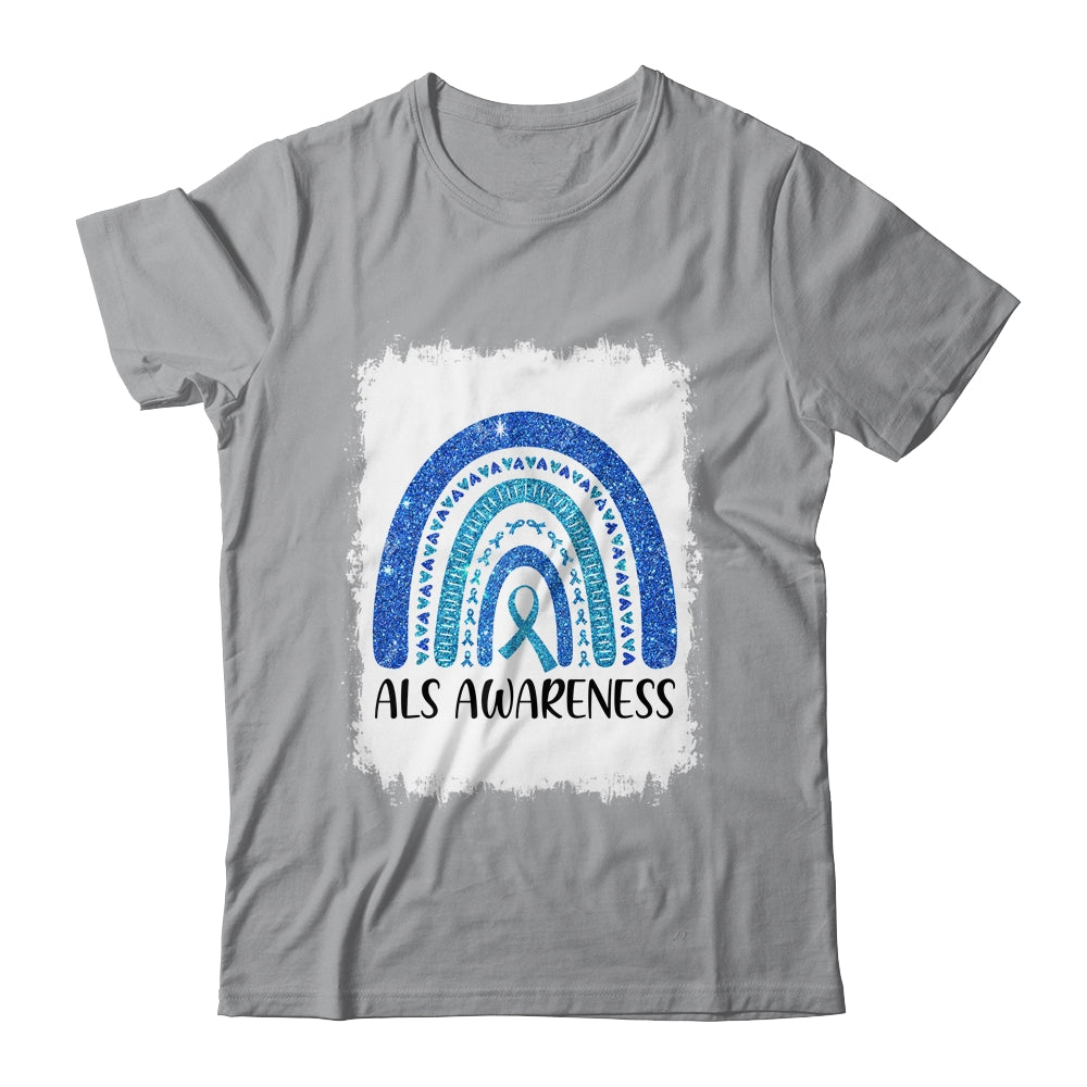 Amyotrophic Lateral Sclerosis Als Awareness Rainbow Shirt & Tank Top | siriusteestore