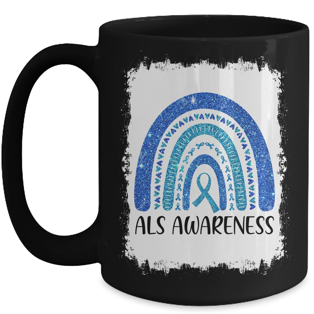 Amyotrophic Lateral Sclerosis Als Awareness Rainbow Mug | siriusteestore